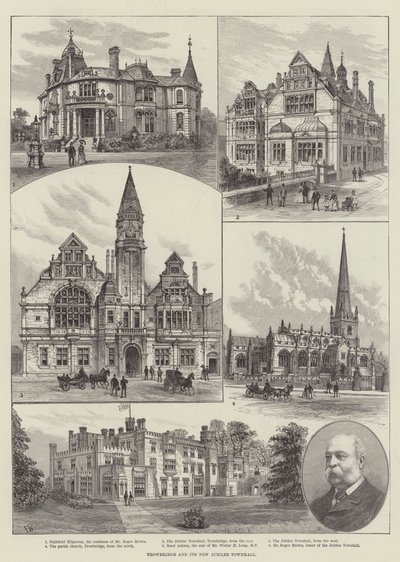 Trowbridge and its New Jubilee Townhall by Frank Watkins